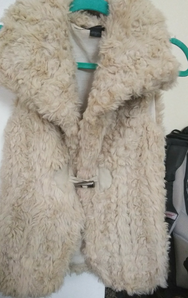 Armani Exchange Faux Fur Vest (S)